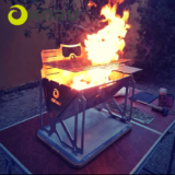 Large Stainless Steel Barbecue